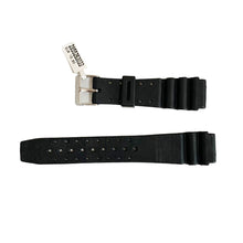 Load image into Gallery viewer, Black diver watch strap band without table 20/23 mm
