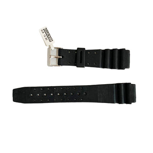 Black diver watch strap band without table 20/23 mm