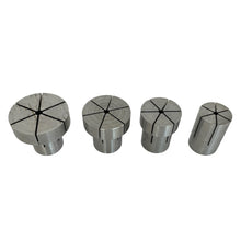 Load image into Gallery viewer, Boley collet set with M16 right thread suitable for lapping machine or polish holder 20-25 - 30 - 35 mm for watchmakers
