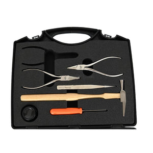 Boley service case with quality tools for clock 15 pcs for watchmakers