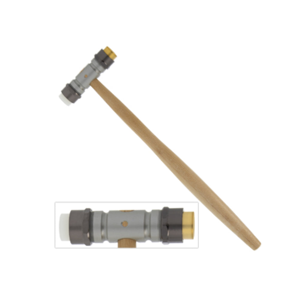 Boley small combined hammer in nylon and brass for watchmakers