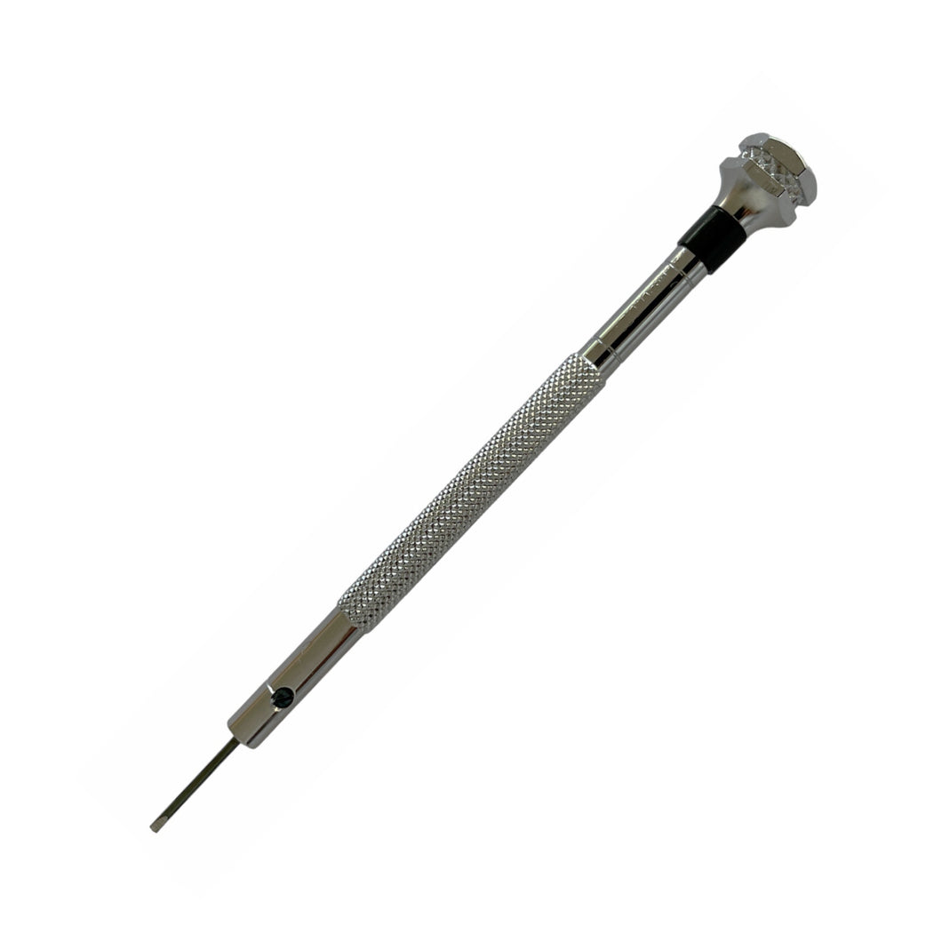 Boley stainless steel watchmaker screwdriver 1.00mm black