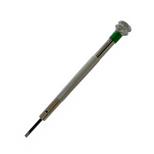 Boley stainless steel watchmaker screwdriver 2.00mm green
