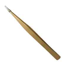 Load image into Gallery viewer, Buzzufy B10 brass long watchmaker tweezer, non-magnetic, 140 mm
