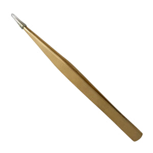 Buzzufy B10 brass long watchmaker tweezer, non-magnetic, 140 mm