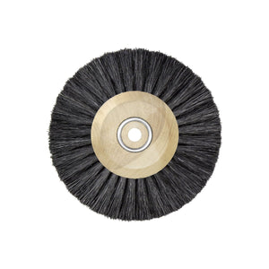 Wheel hard brush bristle 3 rows 80 mm, thickness 5 mm