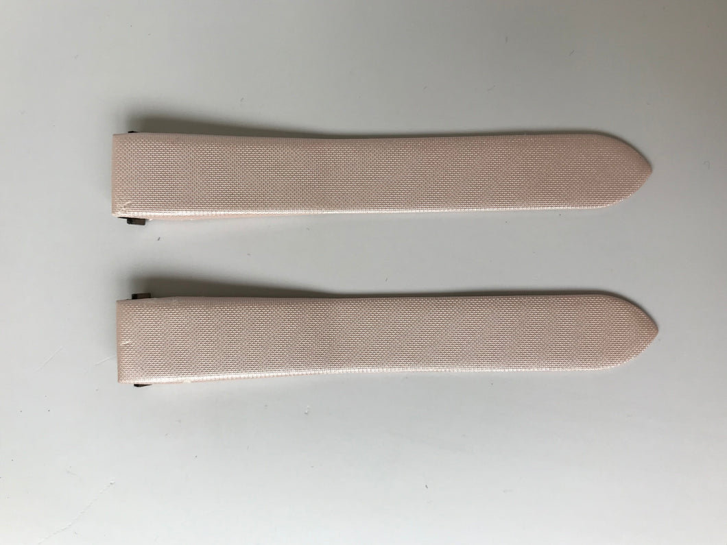 Cartier pink strap for lady watches 15mm