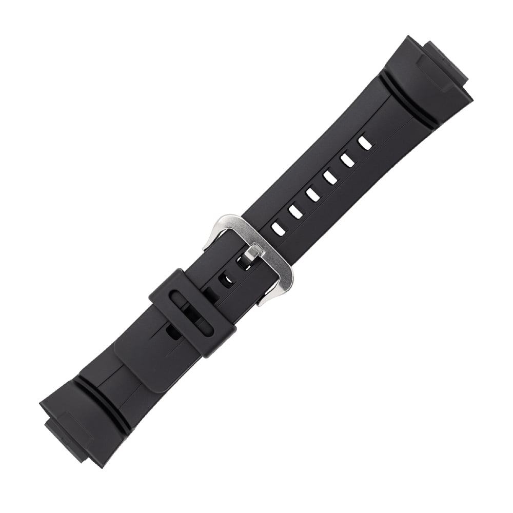 Casio 10001449 black watch band 16 mm for  G-100-1BV, G-100-1BV(515), G-100-9BV