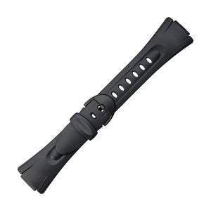 Casio 10040373 black watch band 14 mm for W-42H-1AV, W-42H-1BV, W-43H-1AV, W-43H-1BV