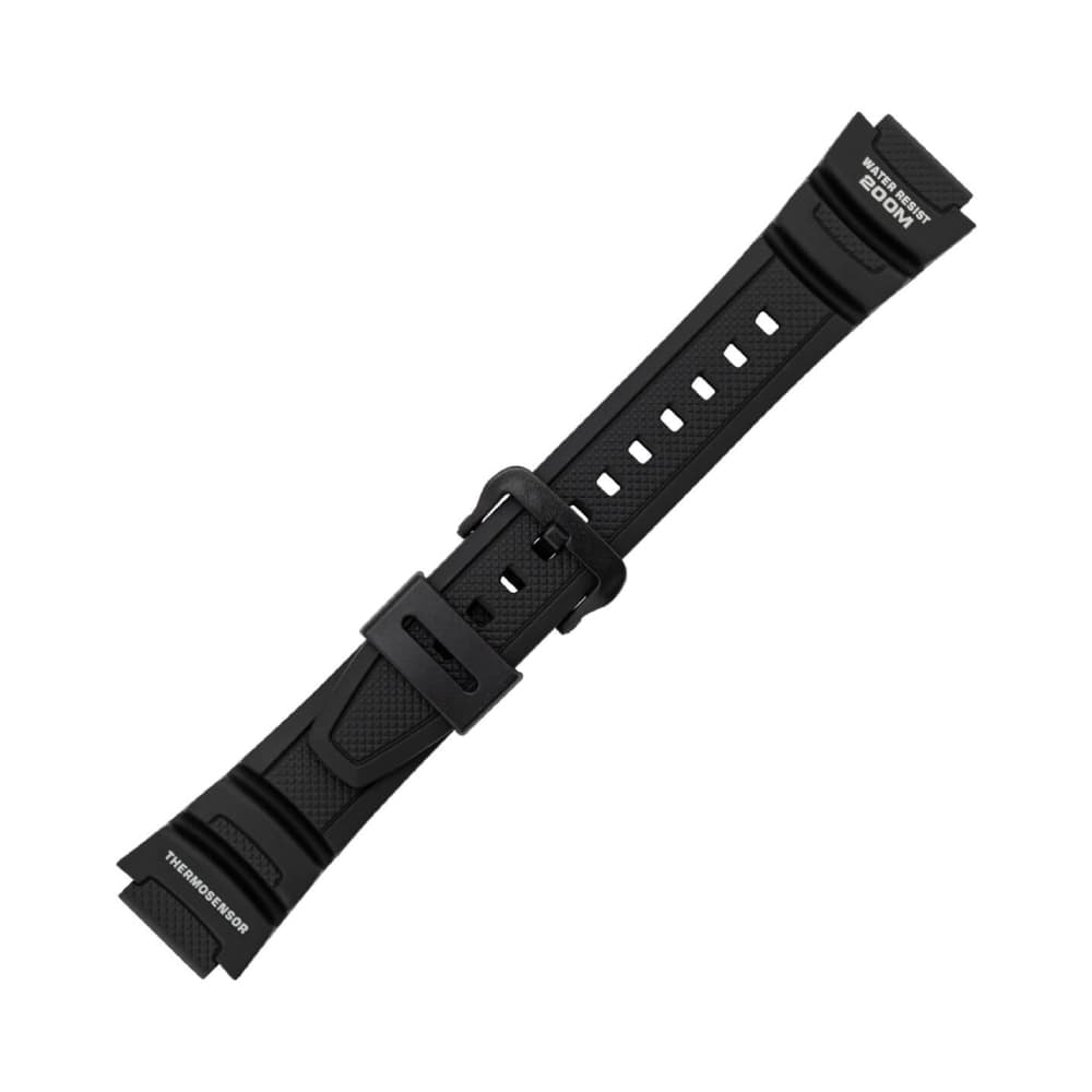 Casio 10314483 black watch band 18 mm for AQW 101 AV WatchmakerShop