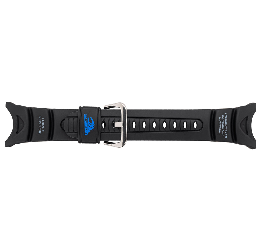 Casio 10045754 black rubber strap for watch SPF-40-1V