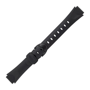 Casio 10129723 black watch band 14mm for LW-200