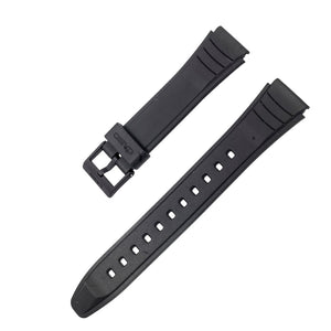 Casio 10160334 black watch band 19mm for BG-5600CK-7, BGA-1000-7B, BGA-100-7B