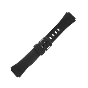 Casio 10179406 black watch band 18mm for W-755, W-755-1AV