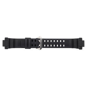 Casio 10287236 26 mm black rubber strap for watch G-1000-1A, G-1000-7A, G-1000H-1A, G-1000H-9A, G-1010-A1, G-1200B-1A