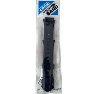 Casio 10287401 silicone rubber strap for watch W-756-2A, W-756B-2AV