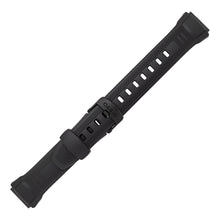 Load image into Gallery viewer, Casio 10300101 18 mm plastic black strap for watch W-212H-1AV, W-212H-9AV, W-212H-9AV 32
