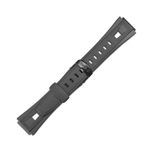 Casio 10330835 black watch band for AQ-190W-1A, AQ-190W-1AV, 18 mm