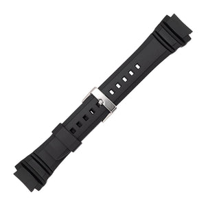 Casio 10347967 black watch band 20 mm for AMW-710-1AV