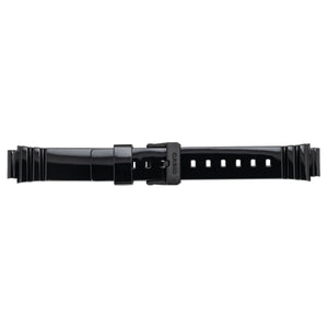 Casio 10406535 14mm black rubber strap for watch LRW-200H-1BV, LRW-200H-2EV, LRW-200H-4EV, LRW-200H-7E1V, LRW-200H-9E2V, LRW-200H-9EV