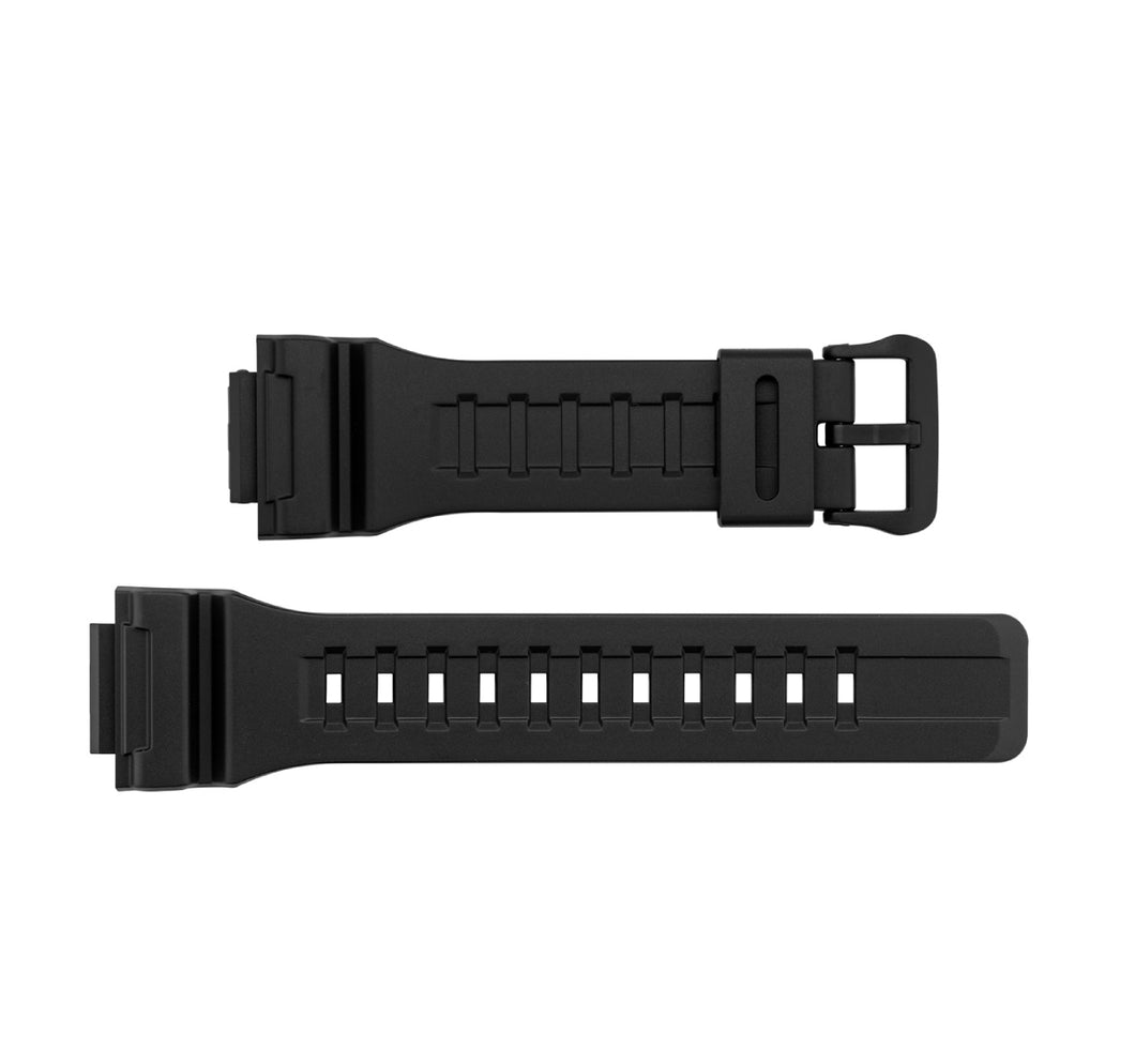 Casio 10410723 21 mm black rubber strap for watch AEQ-110BW-9AV, AEQ-110W-1A2V, AEQ-110W-1A3V