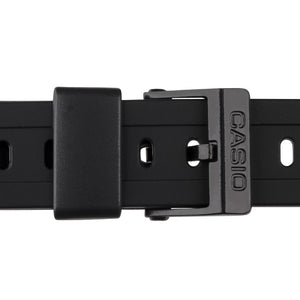 Casio plastic black watch strap 71604816 for W-59, W-59-1VD 18 mm