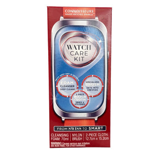 Connoisseurs Watch Cleansing Foam + Polish Cloth + Brush CONN789