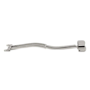 Folding clasps for watch leather straps, stainless steel, 20 mm
