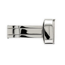 Load image into Gallery viewer, Folding clasps for watch leather straps, stainless steel, 20 mm
