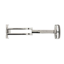 Load image into Gallery viewer, Folding clasps for watch leather straps, stainless steel, 20 mm

