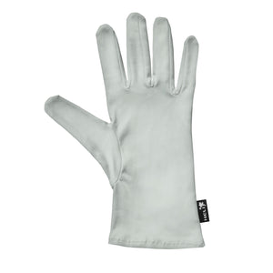 Heli presentation gloves, microfiber, silver-gray, size S, 1 pair