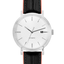 Load image into Gallery viewer, Hirsch Andy M black with pink calf leather watch strap
