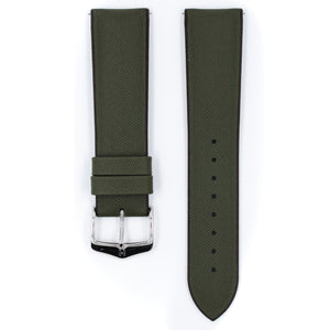 Hirsch Arne L 0921094040-2-18 green watch strap 18 mm