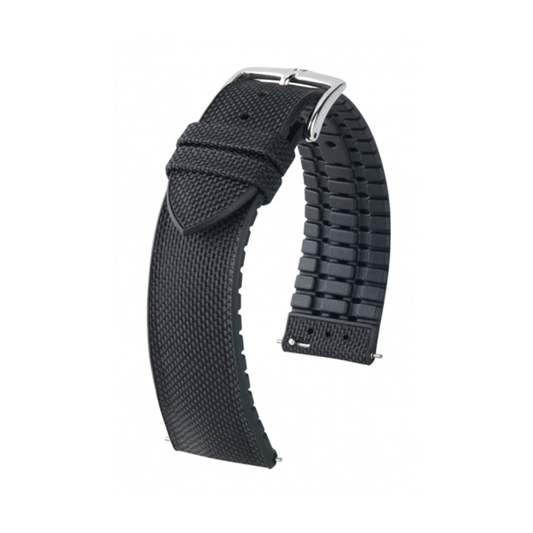 Hirsch Arne L 0925090050-2-18 black watch strap 18 mm