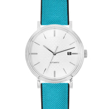 Load image into Gallery viewer, Hirsch Arne L Turquoise watch strap, 20 mm, 0925090083-2-20
