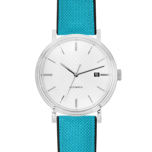 Hirsch Arne L Turquoise watch strap, 20 mm, 0925090083-2-20