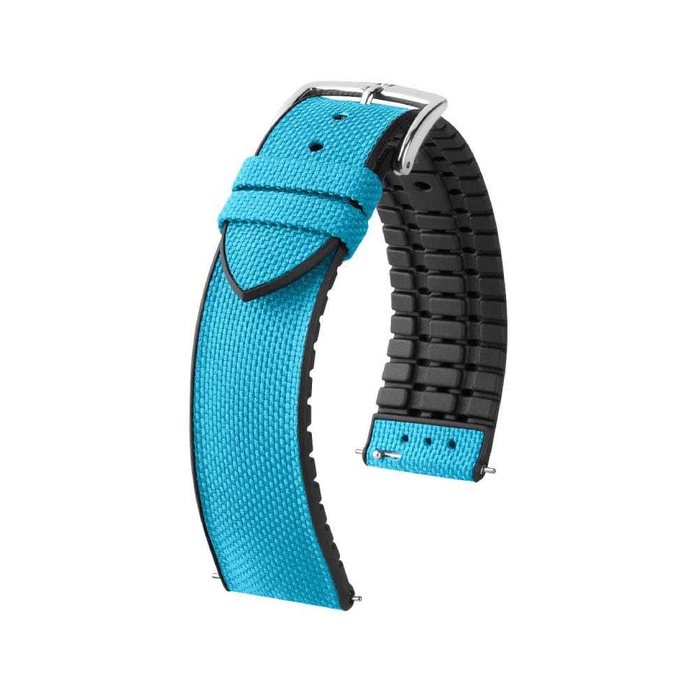 Hirsch Arne L Turquoise watch strap, 20 mm, 0925090083-2-20