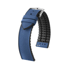 Load image into Gallery viewer, Hirsch Arne L blue watch strap 18-20 mm
