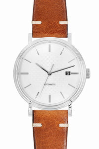 Hirsch Bagnore L brown leather strap for watch 19 mm 05502070-2-19