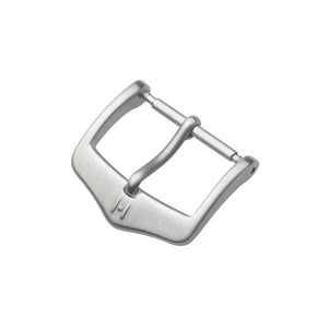 Hirsch Classic silver mat stainless steel buckle for watch band