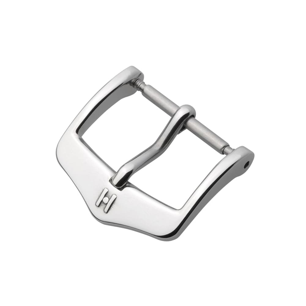 Hirsch Classic silver stainless steel buckle for watch band