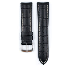 Load image into Gallery viewer, Hirsch George L 0925128050-2-20 leather calfskin black watch strap 20mm
