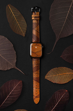 Load image into Gallery viewer, Hirsch Leaf brown strap for watch 22 mm 0921046010-2-22
