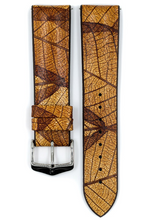 Load image into Gallery viewer, Hirsch Leaf brown strap for watch 22 mm 0921046010-2-22
