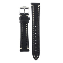 Load image into Gallery viewer, Hirsch Liberty Artisan L black calf leather watch strap 18 mm 10900250-2-18
