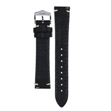 Load image into Gallery viewer, Hirsch Liberty Artisan L black calf leather watch strap 20 mm 10900250-2-20
