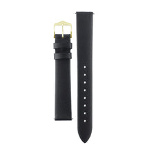 Load image into Gallery viewer, Hirsch Toronto L black calf leather strap for watch 17 mm 03702050-1-17
