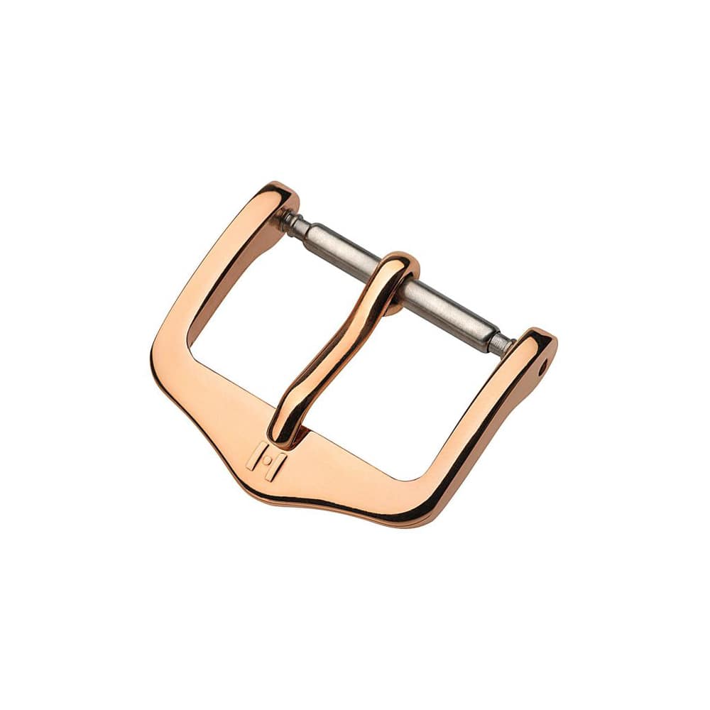 Hirsch Traditional rose gold stainless steel buckle for watch band