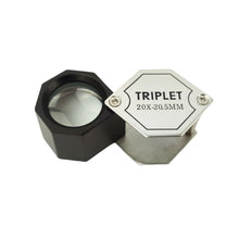 Load image into Gallery viewer, Horotec MSA00.304 triplet loupe for gem examination x20 for jewelers and watchmakers
