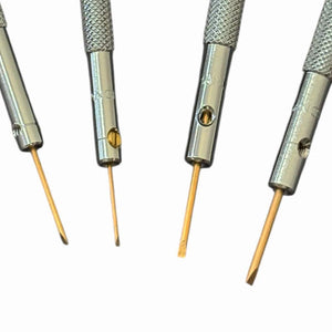Horotec MSA01.004 set of 4 antimagnetic screwdrivers for watchmakers